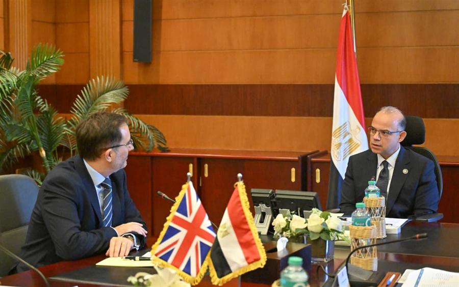 Egypt, UK discuss deepening trade ties, expanding British investments